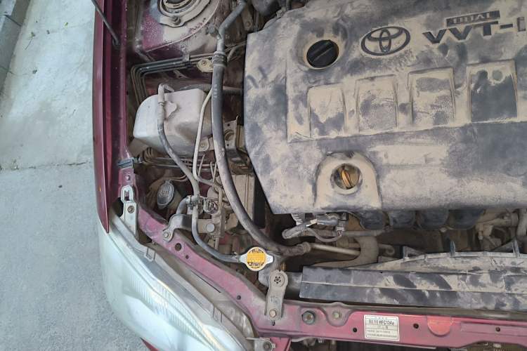 Used Toyota Corolla EX 2011 1.6L Manual Classic Edition Engine Bay Right