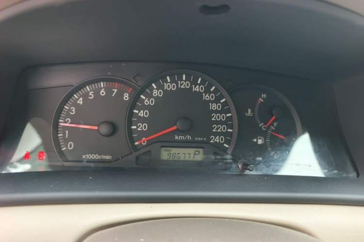 Used Toyota Corolla EX 2011 1.6L Automatic Classic Edition Instrument Cluster