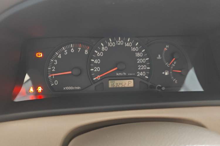 Used Toyota Corolla EX 2011 1.6L Automatic Luxury Edition Instrument Cluster