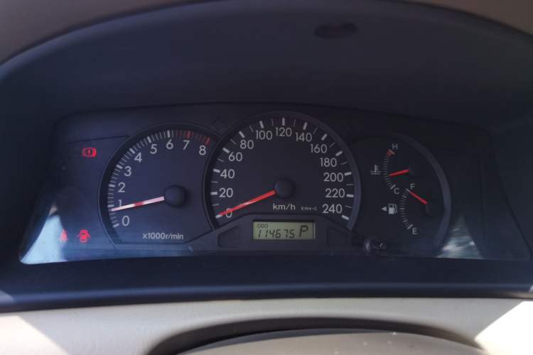 Used Toyota Corolla EX 2011 1.6L Automatic Luxury Edition Instrument Cluster