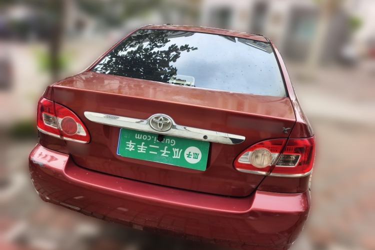 Used Toyota Corolla EX 2011 1.6L Automatic Classic Edition Rear