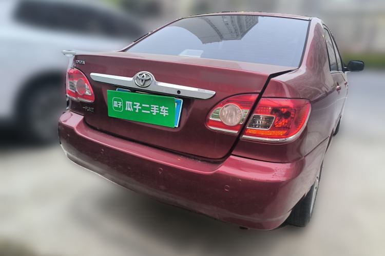 Used Toyota Corolla EX 2011 1.6L Manual Classic Edition Rear