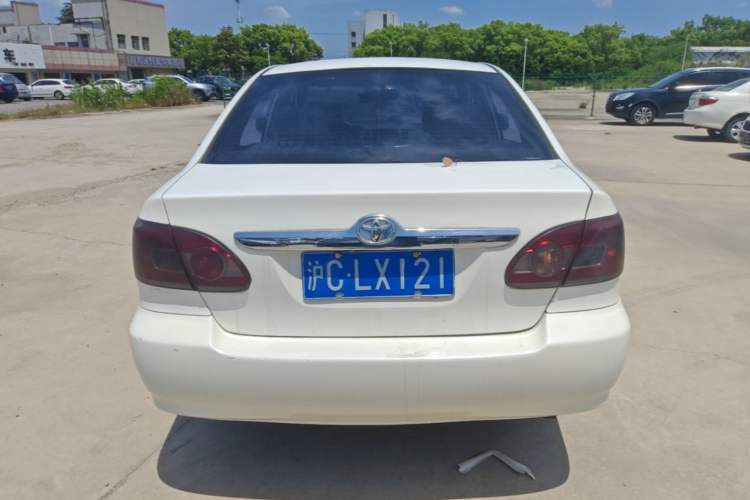 Used Toyota Corolla EX 2011 1.6L Automatic Luxury Edition Rear
