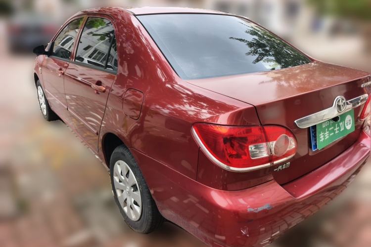 Used Toyota Corolla EX 2011 1.6L Automatic Classic Edition Rear Left 45 Deg