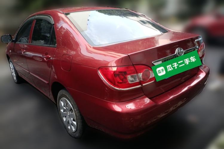 Used Toyota Corolla EX 2011 1.6L Automatic Classic Edition Rear Left 45 Deg