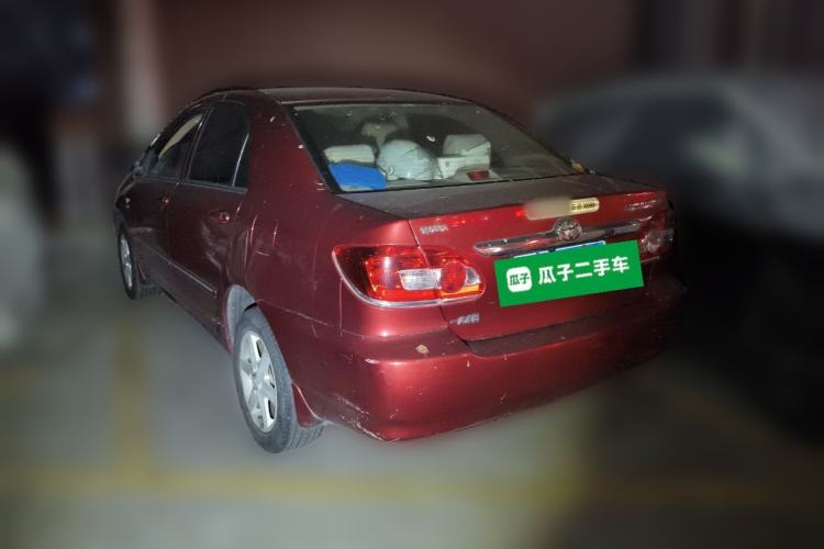 Used Toyota Corolla EX 2011 1.6L Automatic Classic Edition Rear Left 45 Deg