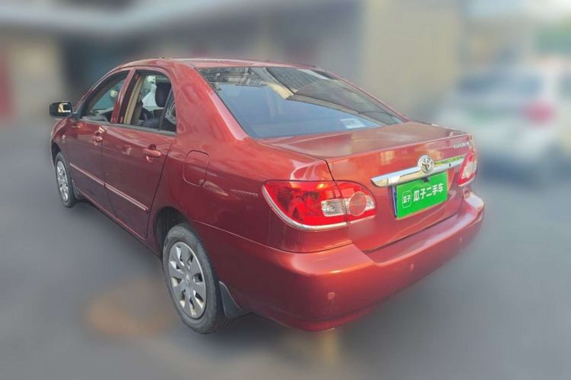 Used Toyota Corolla EX 2011 1.6L Automatic Classic Edition Rear Left 45 Deg