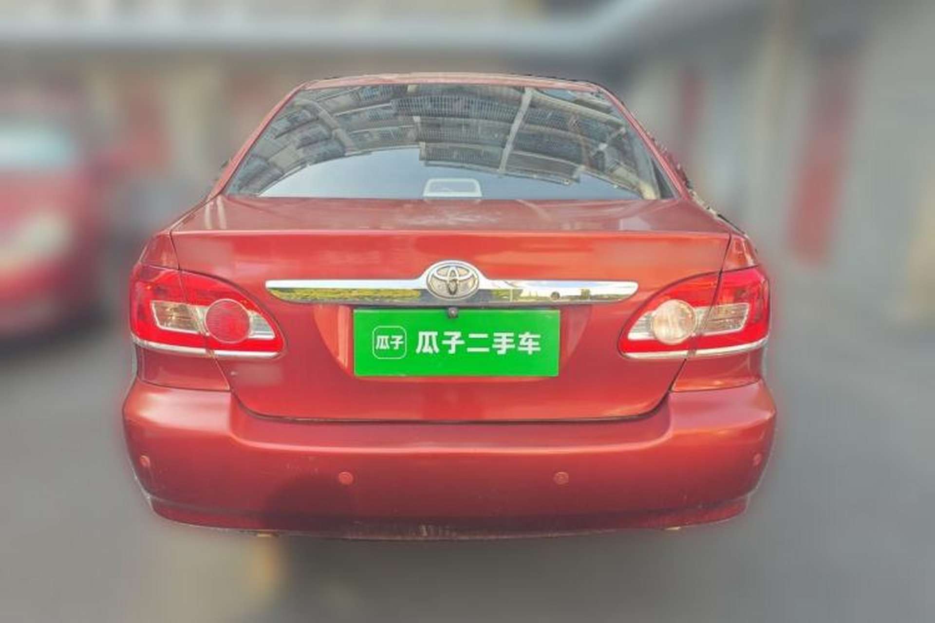 Used Toyota Corolla EX 2011 1.6L Automatic Classic Edition Rear