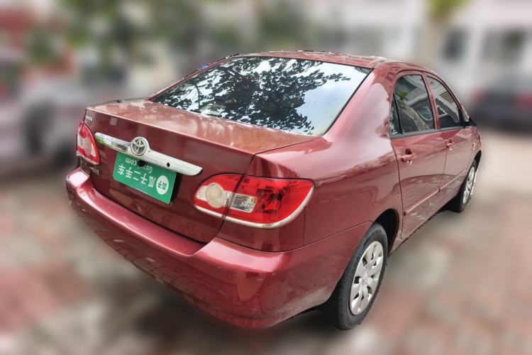 Used Toyota Corolla EX 2011 1.6L Automatic Classic Edition Rear Right 45 Deg