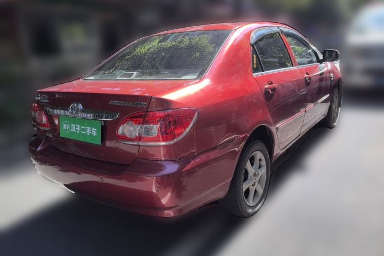 Used Toyota Corolla EX 2011 1.6L Automatic Luxury Edition Rear Right 45 Deg