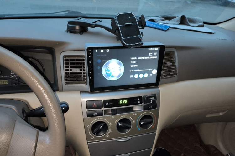 Used Toyota Corolla EX 2011 1.6L Manual Classic Edition Audio And AC Panel