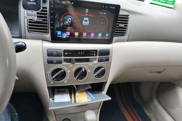 Used Toyota Corolla EX 2011 1.6L Automatic Classic Edition Audio And AC Panel