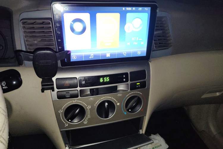 Used Toyota Corolla EX 2011 1.6L Manual Classic Edition Audio And AC Panel