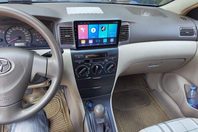 Used Toyota Corolla EX 2011 1.6L Manual Classic Edition Audio And AC Panel