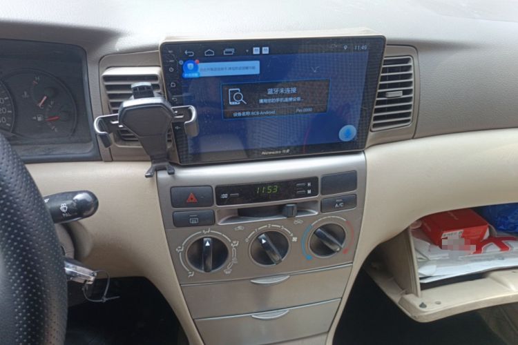 Used Toyota Corolla EX 2011 1.6L Automatic Classic Edition Audio And AC Panel