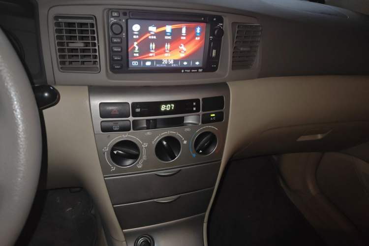 Used Toyota Corolla EX 2011 1.6L Manual Classic Edition Audio And AC Panel