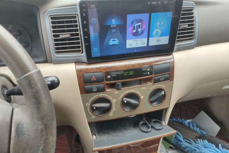 Used Toyota Corolla EX 2011 1.6L Automatic Classic Edition Audio And AC Panel