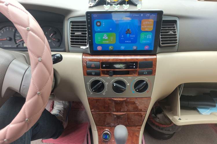 Used Toyota Corolla EX 2011 1.6L Automatic Classic Edition Audio And AC Panel