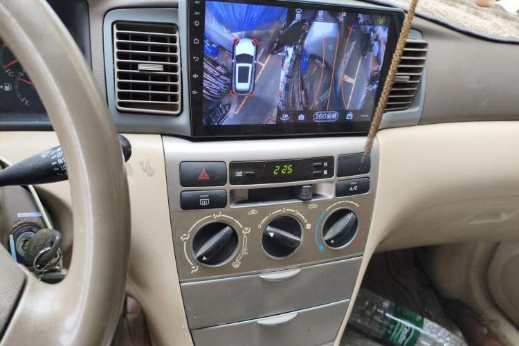 Used Toyota Corolla EX 2011 1.6L Automatic Classic Edition Audio And AC Panel