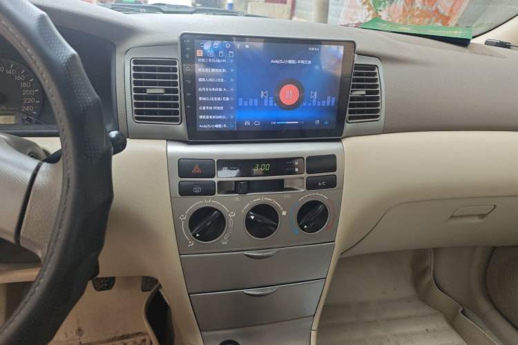 Used Toyota Corolla EX 2011 1.6L Manual Classic Edition Audio And AC Panel
