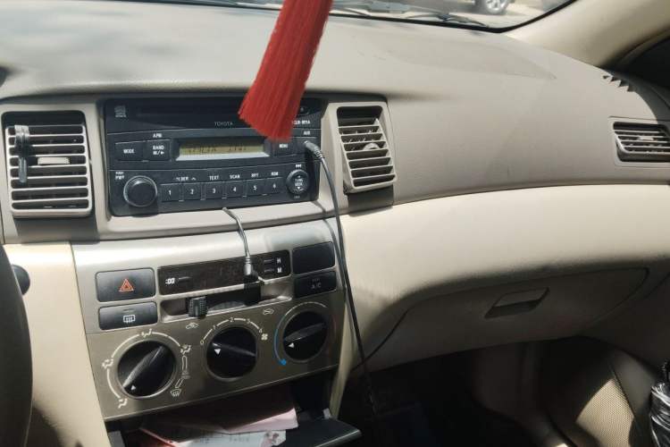 Used Toyota Corolla EX 2011 1.6L Automatic Classic Edition Audio And AC Panel