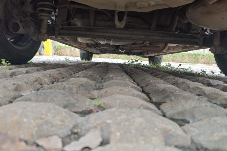 Used Toyota Corolla EX 2011 1.6L Automatic Classic Edition Chassis Rear