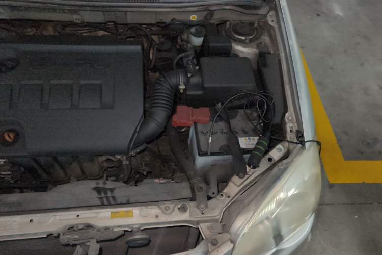 Used Toyota Corolla EX 2011 1.6L Automatic Classic Edition Engine Bay Left