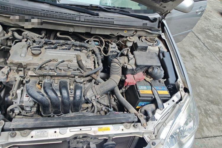 Used Toyota Corolla EX 2011 1.6L Automatic Classic Edition Engine Bay Left