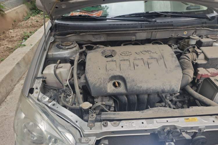 Used Toyota Corolla EX 2011 1.6L Manual Classic Edition Engine Bay Right