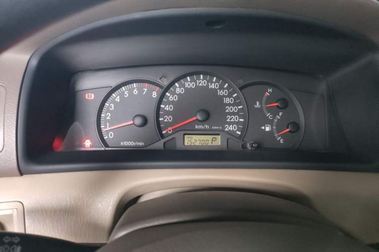 Used Toyota Corolla EX 2011 1.6L Automatic Luxury Edition Instrument Cluster
