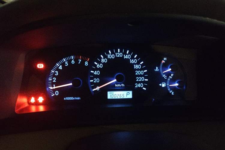 Used Toyota Corolla EX 2011 1.6L Automatic Luxury Edition Instrument Cluster