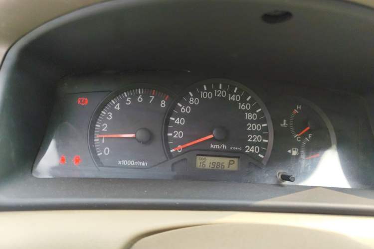 Used Toyota Corolla EX 2011 1.6L Automatic Luxury Edition Instrument Cluster