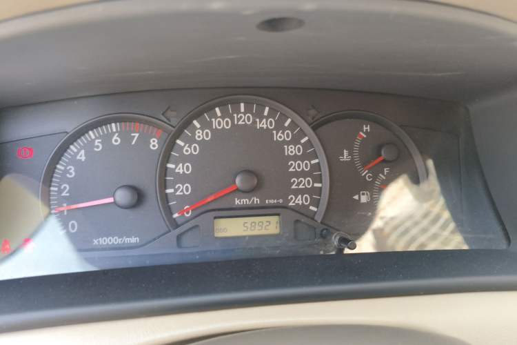 Used Toyota Corolla EX 2011 1.6L Manual Classic Edition Instrument Cluster