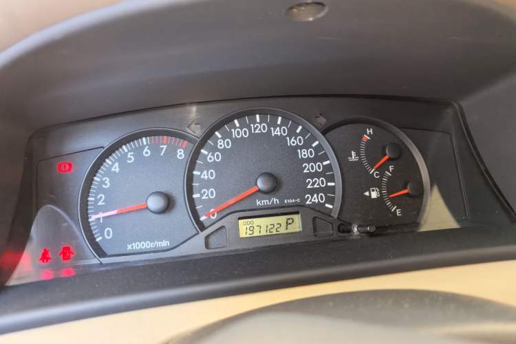 Used Toyota Corolla EX 2011 1.6L Automatic Luxury Edition Instrument Cluster