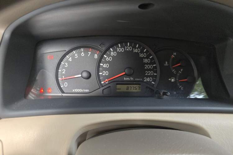 Used Toyota Corolla EX 2011 1.6L Manual Luxury Edition Instrument Cluster