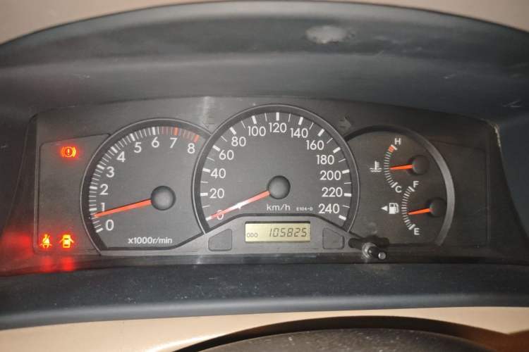 Used Toyota Corolla EX 2011 1.6L Manual Luxury Edition Instrument Cluster