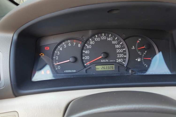 Used Toyota Corolla EX 2011 1.6L Manual Classic Edition Instrument Cluster