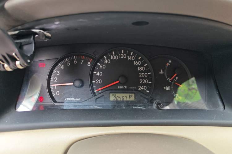 Used Toyota Corolla EX 2011 1.6L Automatic Classic Edition Instrument Cluster