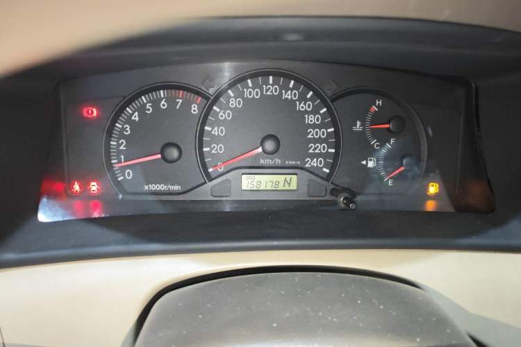 Used Toyota Corolla EX 2011 1.6L Automatic Classic Edition Instrument Cluster