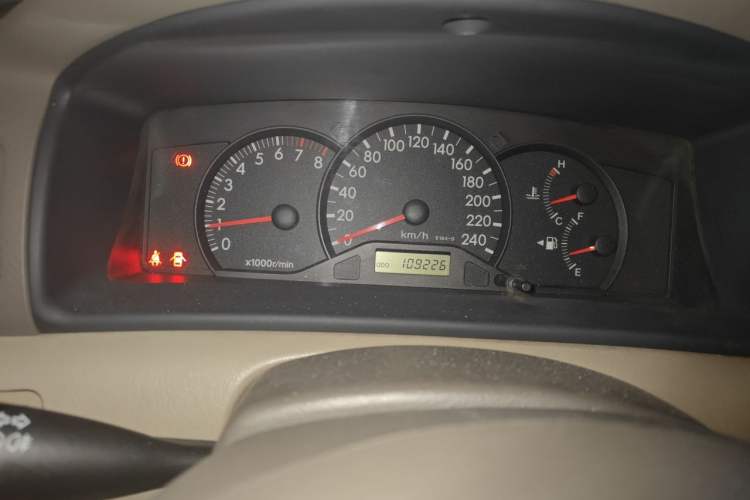 Used Toyota Corolla EX 2011 1.6L Manual Classic Edition Instrument Cluster