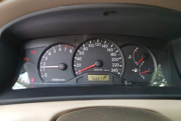 Used Toyota Corolla EX 2011 1.6L Automatic Classic Edition Instrument Cluster