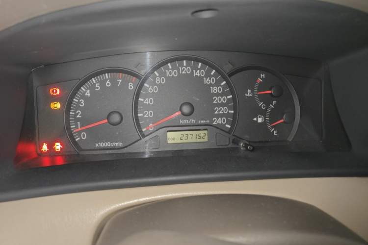 Used Toyota Corolla EX 2011 1.6L Manual Classic Edition Instrument Cluster