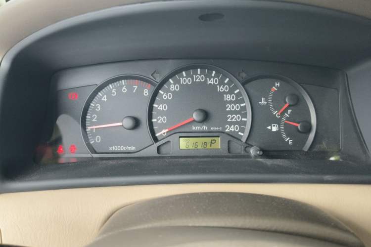 Used Toyota Corolla EX 2011 1.6L Automatic Classic Edition Instrument Cluster