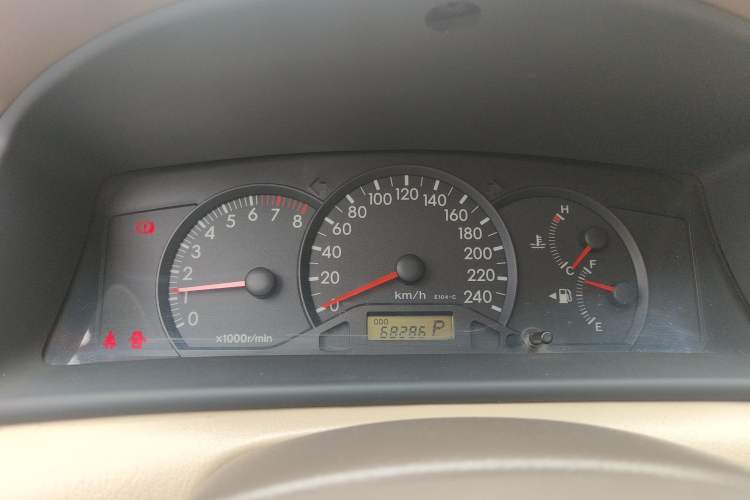 Used Toyota Corolla EX 2011 1.6L Automatic Classic Edition Instrument Cluster