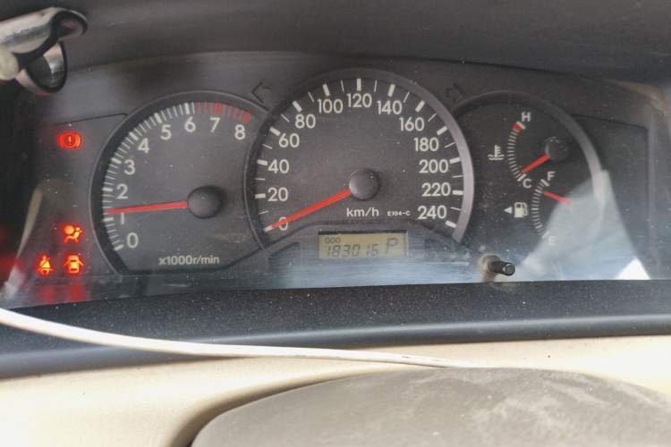 Used Toyota Corolla EX 2011 1.6L Automatic Classic Edition Instrument Cluster