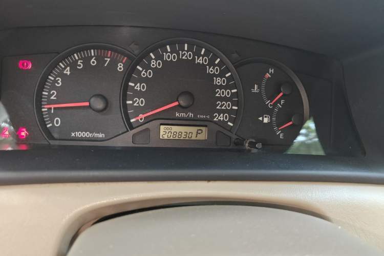 Used Toyota Corolla EX 2011 1.6L Automatic Classic Edition Instrument Cluster