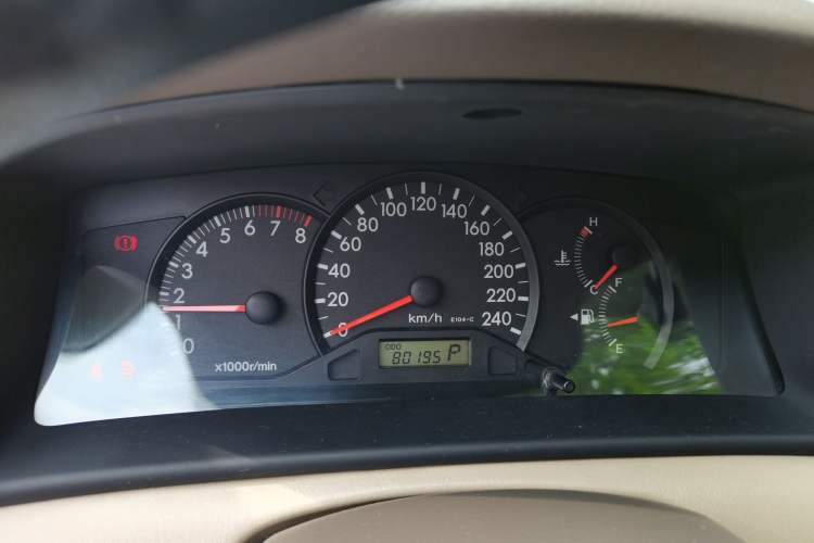 Used Toyota Corolla EX 2011 1.6L Automatic Classic Edition Instrument Cluster