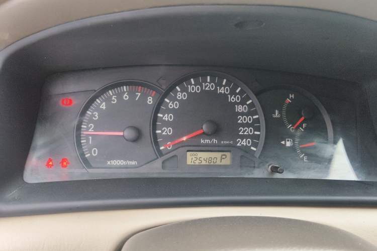 Used Toyota Corolla EX 2011 1.6L Automatic Luxury Edition Instrument Cluster