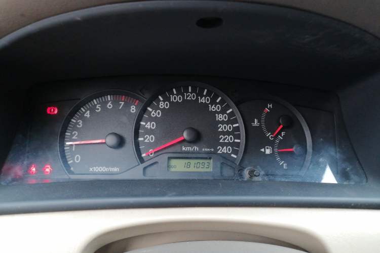 Used Toyota Corolla EX 2011 1.6L Manual Luxury Edition Instrument Cluster