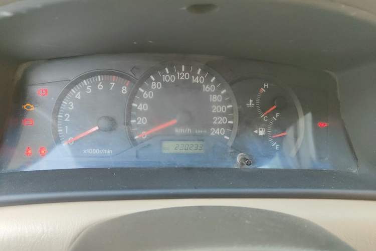 Used Toyota Corolla EX 2011 1.6L Manual Classic Edition Instrument Cluster